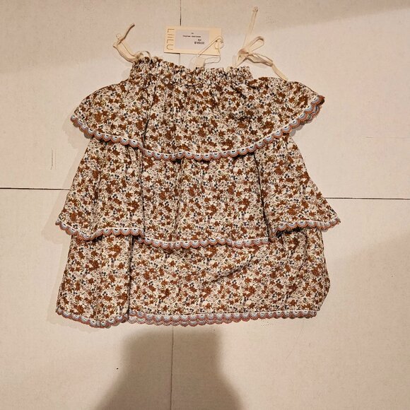 LIILU LITTLE GIRLS TIARA DRESS - FIELD FLOWERS - 2YR & 4YR - MSRP $169 - NWT - Picture 6 of 11